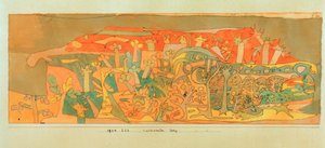 耕された山 作： Paul Klee
