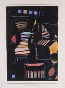pátio artificial 作： Paul Klee