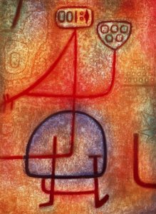 美しいハルディニエール 作： Paul Klee