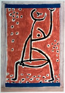 レディース スポーティー - 絵画 作： Paul Klee