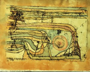 パンケントンの風景 作： Paul Klee