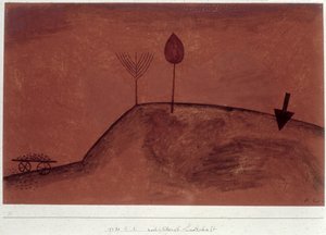 Paisagem em arrebol 作： Paul Klee