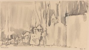 ルートヴィヒ通り 作： Paul Klee