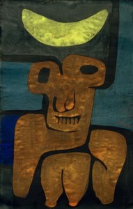 野蛮人ルナ 作： Paul Klee