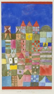 casa de Mariam 作： Paul Klee