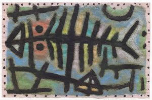 マッド・ワラジムシ・フィッシュ（Schlamm Assel Fisch） 作： Paul Klee