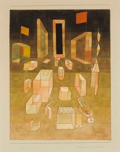 宇宙で構成されていない 宇宙で構成されていない、1929年。 作： Paul Klee