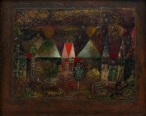 ナイトフィースト、1921年。 作： Paul Klee