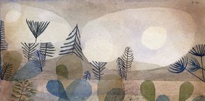 海洋景観; オセアニック ランドシャフト 作： Paul Klee