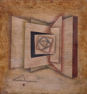 開いた本。 1930 作： Paul Klee