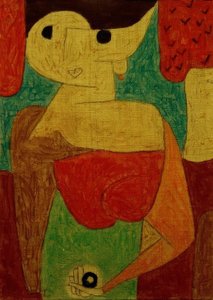 オンファロ中心の講義 作： Paul Klee