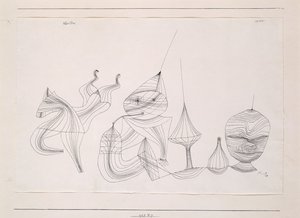 倍音; オベルトーネ 作： Paul Klee