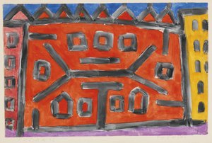 宮殿宮殿、1940 作： Paul Klee