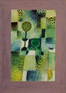 雨の中で駐車。 雨の中の公園写真 作： Paul Klee