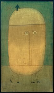 ポール・クレー、恐怖の仮面-絵画、1932