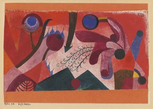 毒のある果実、1920 作： Paul Klee
