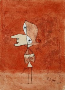 ブリジットの肖像（全身）; ブリジットの肖像（全身） 作： Paul Klee