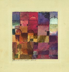赤と白のドーム、1914