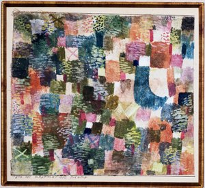 木々のリズム 作： Paul Klee