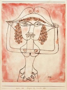 コミックオペラ歌手 作： Paul Klee