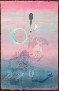 バレエ「偽りの誓い」の一場面 作： Paul Klee