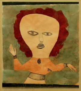 女性俳優 作： Paul Klee