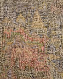 城の庭園。 1931 作： Paul Klee