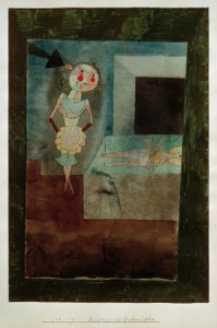 女中の自殺 作： Paul Klee