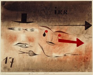 セブンティーン、非常識、1923年。 作： Paul Klee