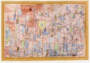 まばらな葉; スパリッチ ベラウト 作： Paul Klee