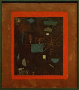 クモの巣 作： Paul Klee
