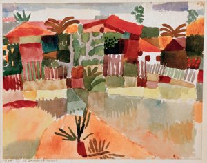 サンジェルマンb。チュニス 作： Paul Klee