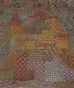 シュタットブルクKr.1932 作： Paul Klee