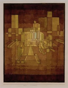 都市の視点 作： Paul Klee