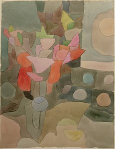 Natureza morta com gladíolos 作： Paul Klee