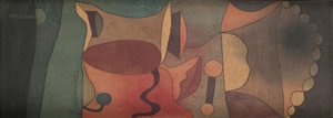 幅の静物、1932年。 作： Paul Klee