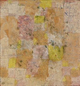 郊外の牧歌、1926 年。 作： Paul Klee