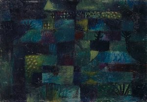 テラスガーデン 作： Paul Klee