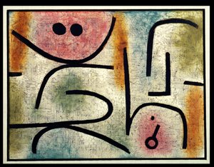 壊れた鍵 作： Paul Klee