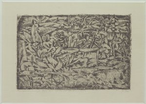 情熱の庭 作： Paul Klee