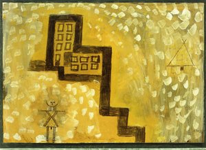 A Casa da Colina; A casa no alto 作： Paul Klee