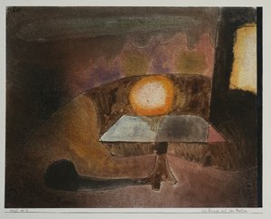 テラスのランプ 作： Paul Klee
