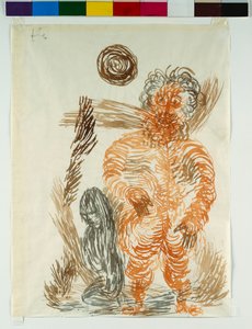 巨人の力 作： Paul Klee