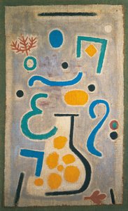 花瓶、1938。 作： Paul Klee