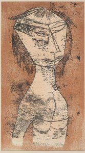 内なる光の聖人、1921年。 作： Paul Klee