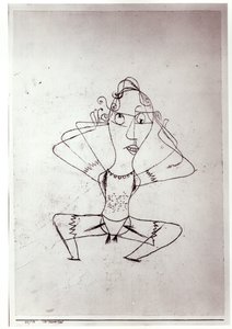トロンボーンが鳴る 作： Paul Klee