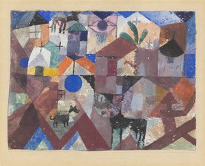 ティーアガルテン、1918年。 作： Paul Klee