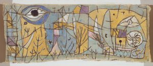 Incomodada 作： Paul Klee