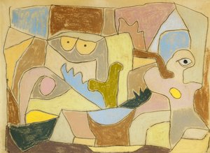 不明な画像 作： Paul Klee