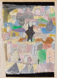 黒い星の下、1918 年。 作： Paul Klee